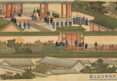 图片[9]-Imperial Rites of Sericulture (Scroll 4: “Offering Cocoons”)-China Archive